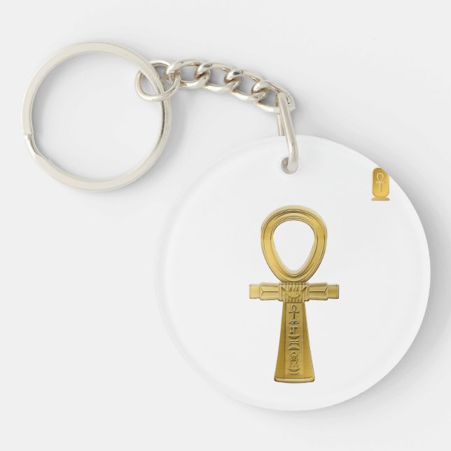 Golden Ankh - Symbole de vie de l'Égypte antique (Devant)