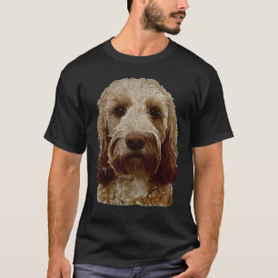 Golden Apricot Doodle Hund T-Shirt