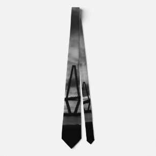 Golden Arthur Ravenel Pano Grayscale Neck Tie Krawatte
