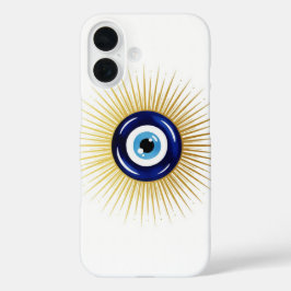 Golden Aura Böser Blick Abstrakte Spirituelle Male iPhone 16 Hülle