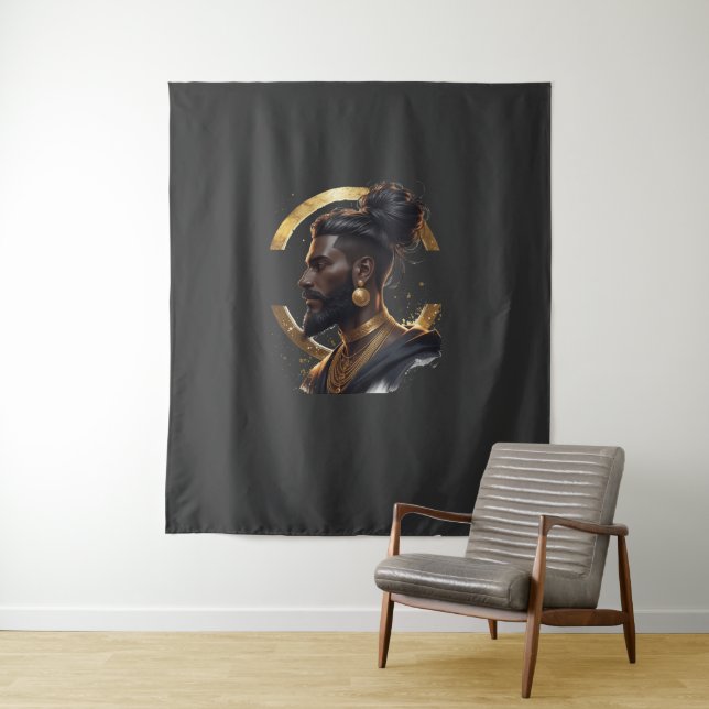 Golden Aura Tee Wandteppich (Beispiel)