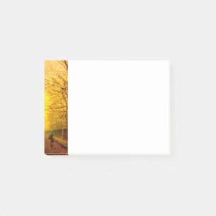 Golden Autumn John Atkinson Grimshaw Post-it Klebezettel
