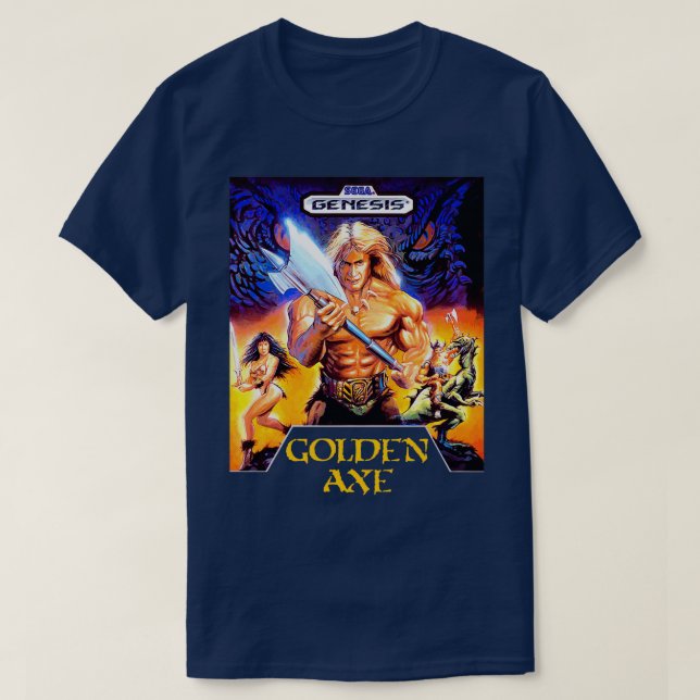 Golden Axe Genesis T-Shirt (Design vorne)