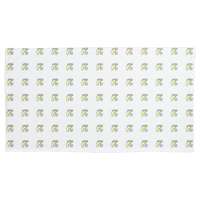 Golden Baby Foot Kissenbezug (Vorderseite-Links)