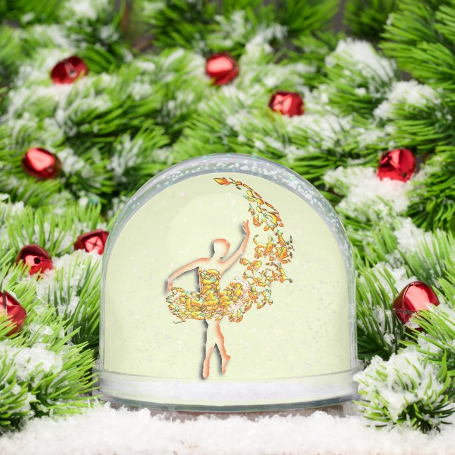 Golden Ballerina Schneekugeln (Weihnachten)