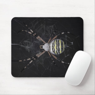 Golden Banded Garden Spider Spinnen Lovers Gift Mousepad