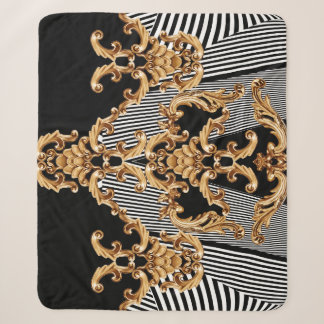 Golden barocke, aufwändige Dekoration. Sherpadecke