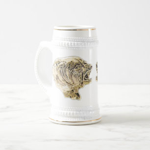 Golden Bears Stein Bierglas