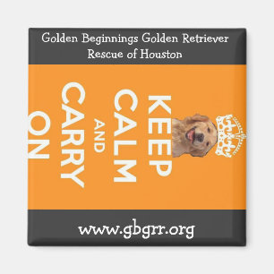Golden Beginnings Magnet