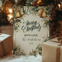 Golden Bells Rustikales Weihnachten