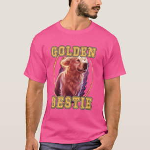 GOLDEN BESTIE niedlich Golden Retriever Elterndesi T-Shirt