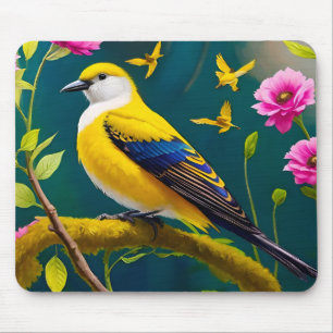 Golden Bird Mousepad