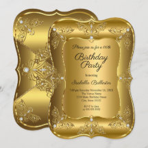 Golden Birthday Party Gold Elite Diamond