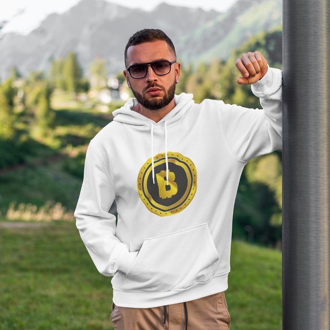 Golden Bitcoin Hoodie (Von Creator hochgeladen)