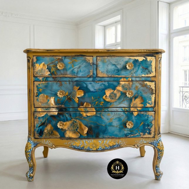 Golden Bloom Botanic Tissue Seidenpapier (Von Creator hochgeladen)