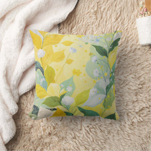 Golden Bloom Kissen