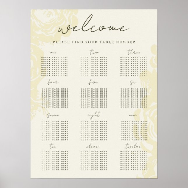 Golden Blooms Poster (Vorne)