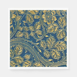 Golden Blossom Elegance Serviette
