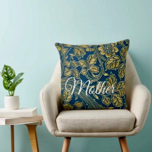 Golden Blossom Eleganz Kissen