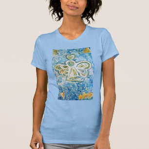 Golden Blue Angel T - Shirt (Front)