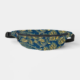 Golden Blue Elegance Bauchtasche
