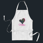 Golden Blue Elegance Schürze<br><div class="desc">Elevate your cooking skills with this stylish and durable Golden Blue Elegance apron,  designed for chefs,  bakers and home cooks who want both protection and personality in the kitchen.</div>