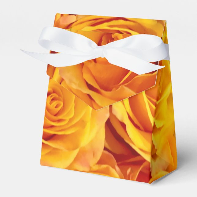Golden Bold Rose Geschenkschachtel (Vorderseite)
