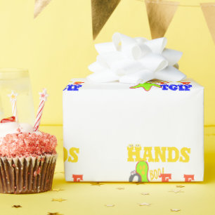 Golden Boo! Girly TGIF dankt Gott seinen Freitag H Geschenkpapier