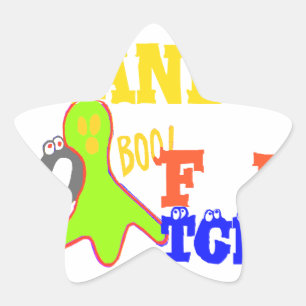 Golden Boo! Girly TGIF dankt Gott seinen Freitag H Stern-Aufkleber