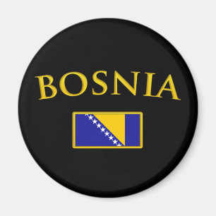Golden Bosnien Magnet