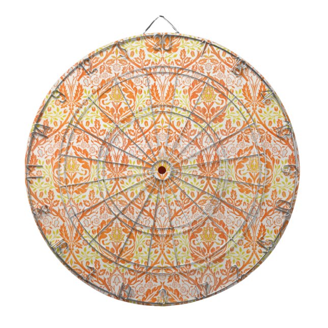Golden Bough Pattern (von William Morris) Dartscheibe (vorne)