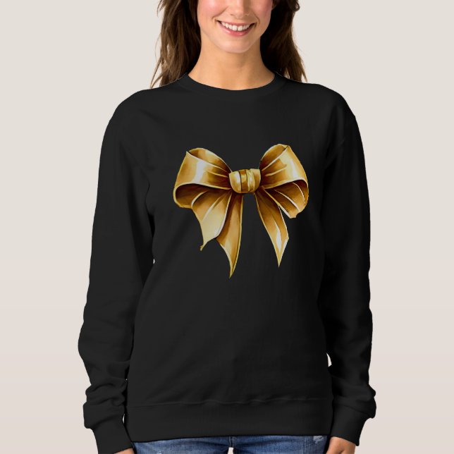 Golden Bow Sweatshirt (Vorderseite)