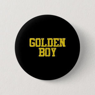 Golden Boy Viel Glück Charm Bysketbyll Fortune Button
