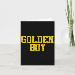 Golden Boy Viel Glück Charm Bysketbyll Fortune Karte