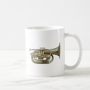 Golden Brass Euphonium Kaffeetasse