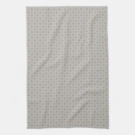Golden Bronze Diamond Burning Pattern Geschirrtuch