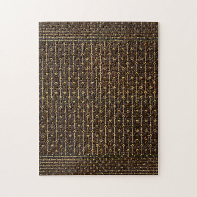 Golden Brown Dekorationsmuster (Vertikal)