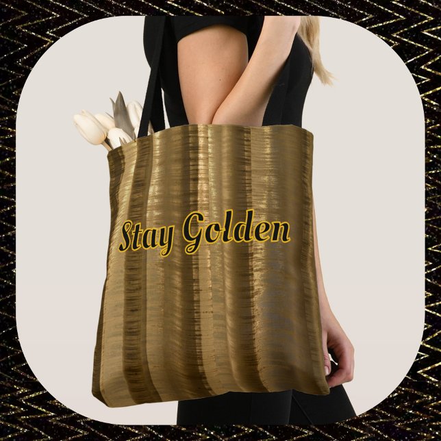 Golden Brown Glamour Chic Tasche (Von Creator hochgeladen)