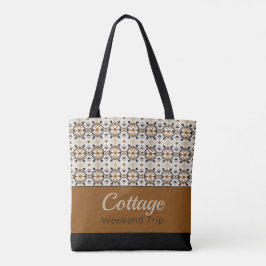 Golden Brown mit schwarz Tasche