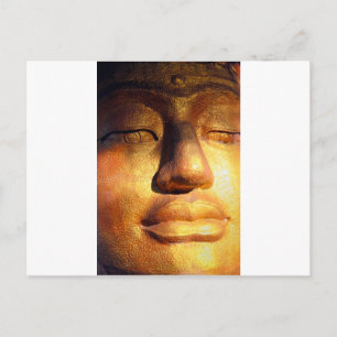 Golden Buddha Postkarte