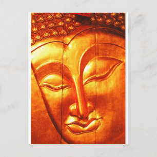 Golden Buddha Postkarte