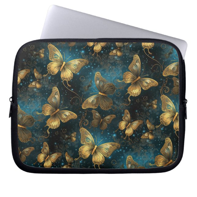 Golden Butterfells Electronics Bag Laptopschutzhülle (Vorderseite)