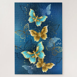 Golden butterflies