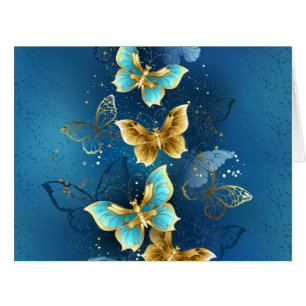 Golden butterflies