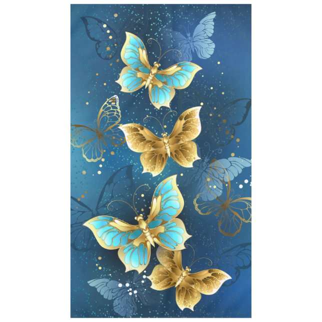Golden butterflies tischdecke (Vorderseite)