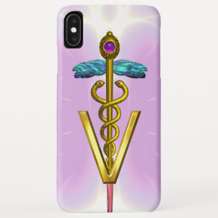 GOLDEN CADUCEUS VETERINÄRSYMBOL Hellrosa Lilac title_seo2