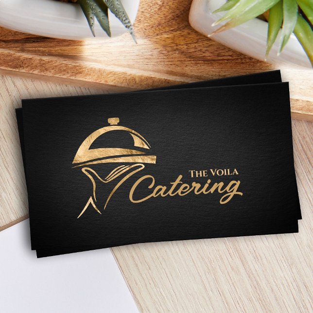 Golden Catering Fach Ornament Visitenkarte (Von Creator hochgeladen)