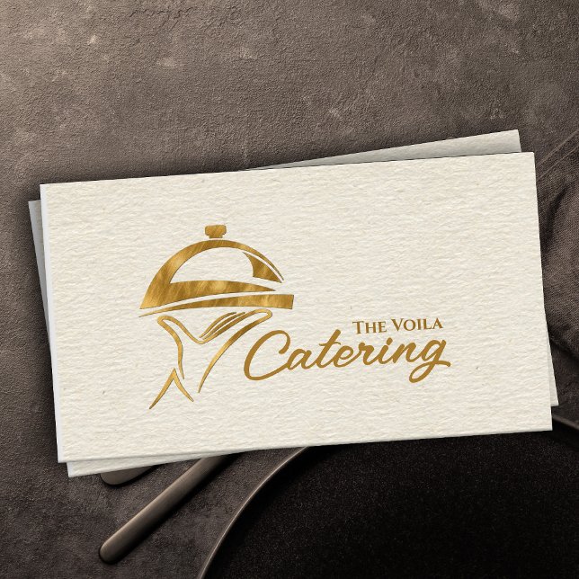 Golden Catering Fach Ornament Visitenkarte (Von Creator hochgeladen)