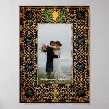 Golden Celtic Knot Frame