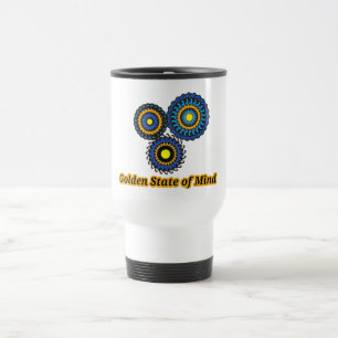 Golden Circle Design Reisebecher